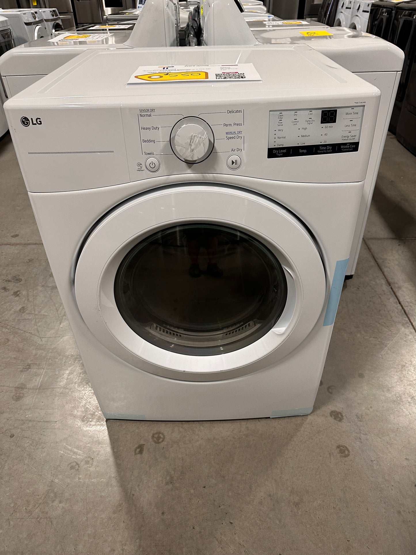 DISCOUNT PRICE! GREAT NEW STACKABLE ELECTRIC DRYER Model:DLE3400W  DRY12358