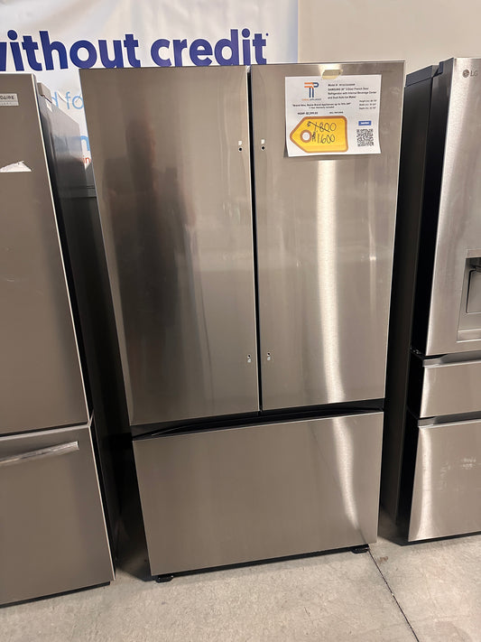 GORGEOUS NEW SAMSUNG SMART REFRIGERATOR MODEL: RF32CG5300SR  REF13858