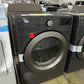 LG - 7.4 Cu. Ft. Electric Dryer with Wrinkle Care - Middle Black  MODEL: DLE3470M  DRY11946S