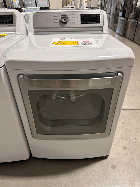 Electric Dryer with Steam and Sensor Dry - White  Model:DLEX7900WE  DRY12387