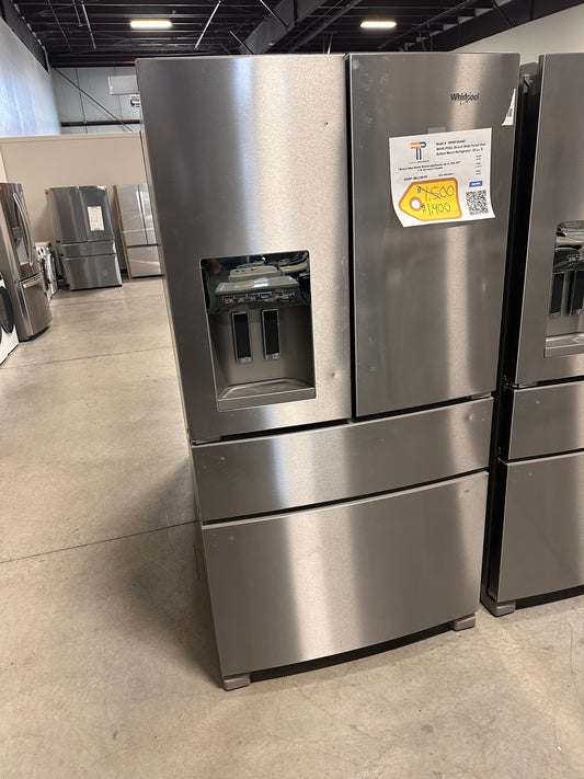 GORGEOUS NEW BOTTOM MOUNT WHIRLPOOL REFRIGERATOR MODEL: WRMF3636RZ  REF13845