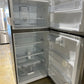 NEW LG - 20.2 Cu. Ft. Top-Freezer Refrigerator - Stainless Steel  MODEL: LTCS20020S  REF12328S