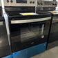 GORGEOUS WHIRLPOOL STAINLESS STEEL ELECTRIC RANGE MODEL: WFE320M0JS  RAG11544S