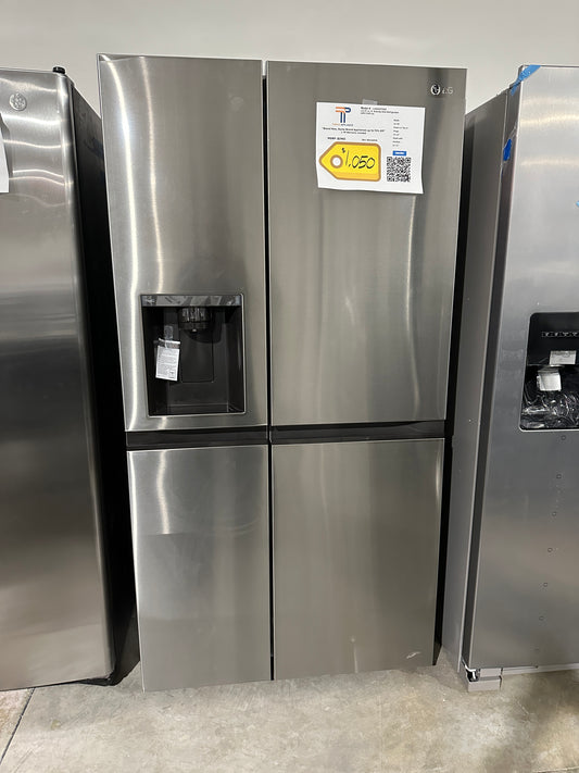 NEW LG SIDE BY SIDE REFRIGERATOR - STAINLESS STEEL MODEL:LHSXS2706S  REF12255S