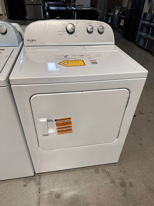 Whirlpool - 7.0 Cu. Ft. 14-Cycle Electric Dryer - White  MODEL: WED4815EW  DRY13120