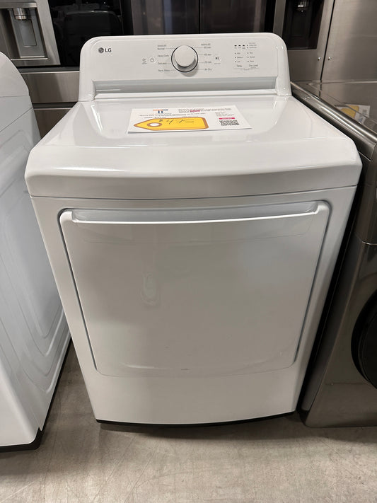 LG 7.3 Cu.Ft. Electric Dryer  MODEL: DLE6100W  DRY13119