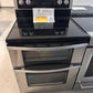 Whirlpool 6.7 Cu. Ft. Electric Double Oven Range with True Convection  MODEL: WGE745C0FS  RAG12039
