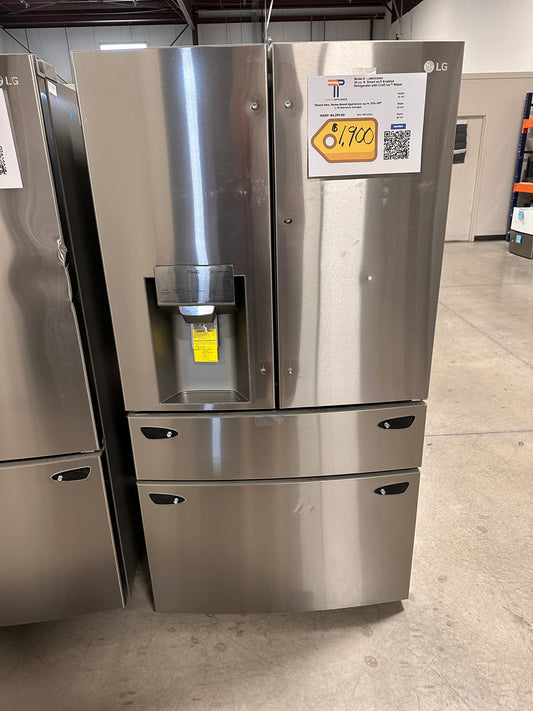 GREAT NEW LG 4-DOOR FRENCH DOOR REFRIGERATOR Model:LRMDS3006S  REF12941