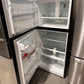 GREAT GARAGE FRIDGE - NEW LG BLACK REFRIGERATOR Model:LTCS20020B  REF12951