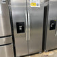 NEW WHIRLPOOL STAINLESS STEEL SIDE BY SIDE REFRIGERATOR MODEL: WRS321SDHZ  REF12304S