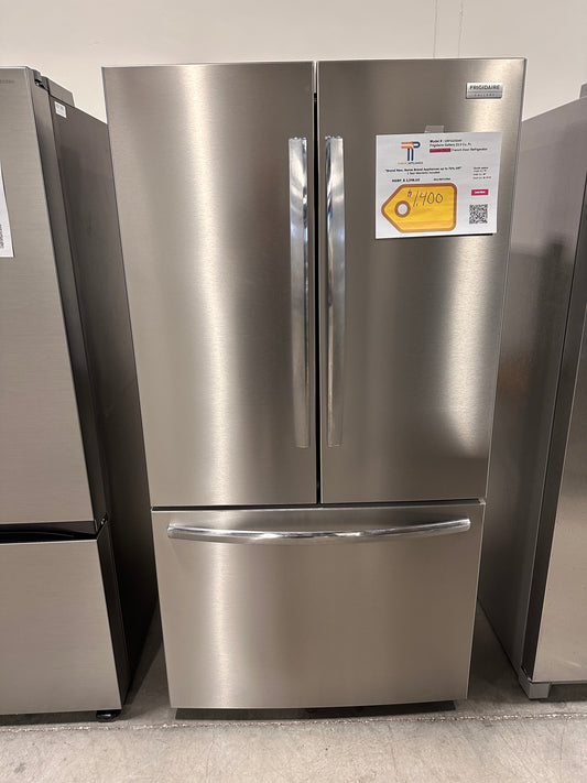 GREAT FRIGIDAIRE GALLERY COUNTER-DEPTH FRENCH DOOR REFRIGERATOR MODEL: GRFG2353AF  REF13963