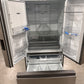 GENTLY USED WHIRLPOOL FRENCH DOOR REFRIGERATOR MODEL: WRFF3536SZ  REF13945
