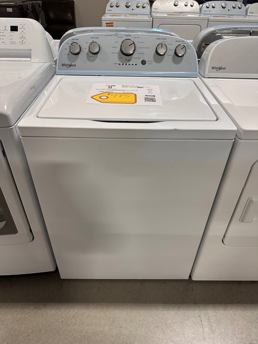 BRAND NEW! Whirlpool 3.5-cu ft High Efficiency Top-Load Washer  MODEL: WTW4816FW  WAS13937