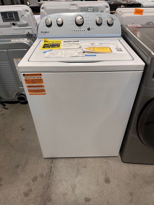 NEW! Whirlpool Top Load Washer with Removable Agitator  MODEL: WTW4957PW  WAS13952