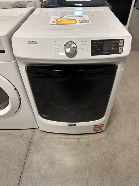 Maytag Front Load Electric Dryer with Extra Power and Quick Dry  MODEL: MED5630HW  DRY13072