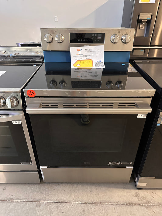 GORGEOUS NEW LG STAINLESS ELECTRIC RANGE MODEL: LREN6323YE  RAG12046
