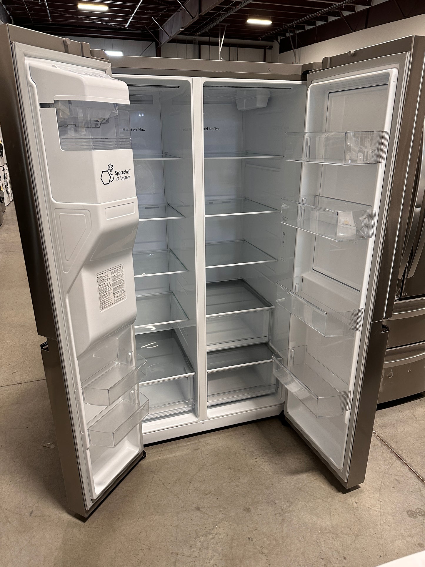 LG SIDE-BY-SIDE DOOR IN DOOR REFRIGERATOR MODEL LLSDS2706S  REF12975