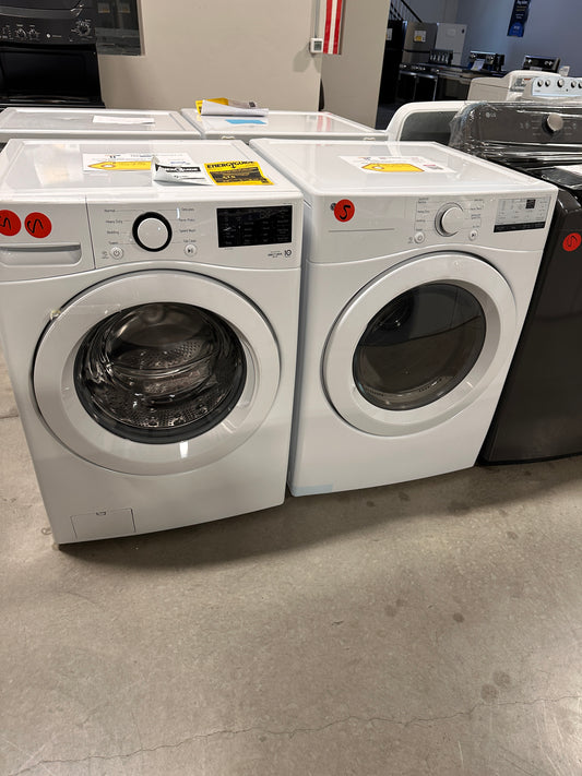 BRAND NEW LG LAUNDRY SET - LARGE CAPACITY - STACKABLE - WAS14001 DRY13133