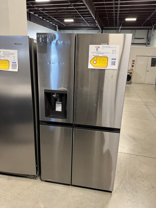 LG 27 cu. ft. Side by Side Smart Refrigerator w/ Craft Ice, External Ice and Water Dispenser in PrintProof Stainless Steel