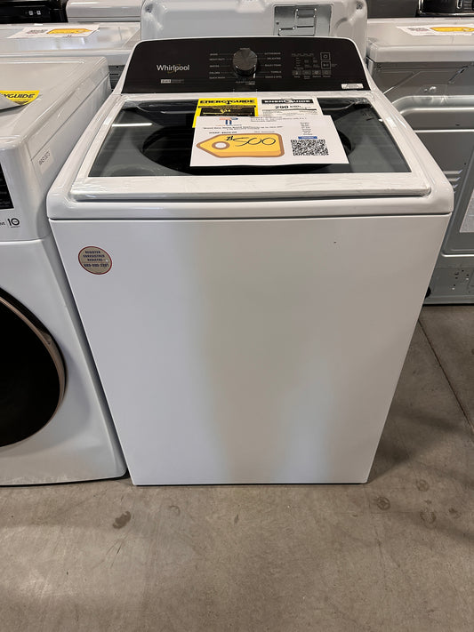 TOP LOAD WASHER with 2in1 REMOVABLE AGITATOR Model:WTW5057LW  WAS13098