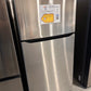 GORGEOUS MODEL! LG 24 cu. ft. Top Freezer Refrigerator  MODEL: LHTNS2403S  REF13980