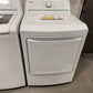 NEW! LG 7.3 Cu.Ft. Electric Dryer DLE6100  MODEL: DLE6100W  DRY13114