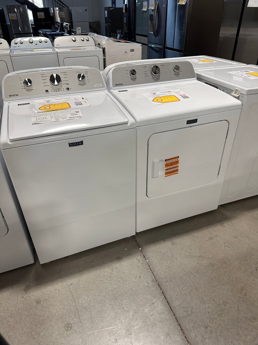 GREAT NEW MAYTAG LAUNDRY SET TOP LOAD WASHER ELECTRIC DRYER WAS14010 DRY13144