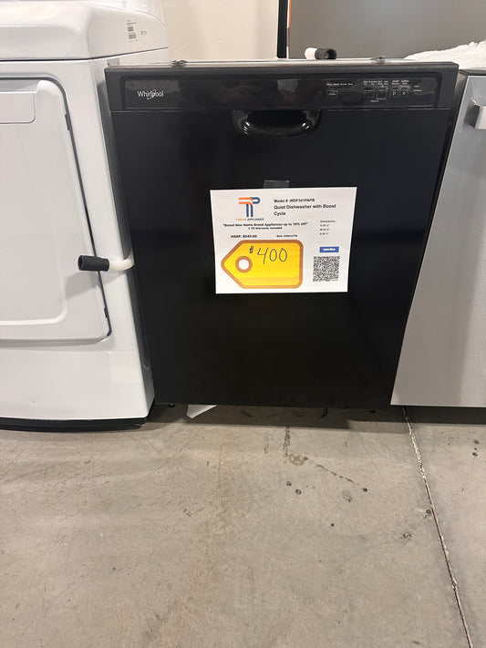 BRAND NEW! Whirlpool Quiet Dishwasher with Boost Cycle  MODEL: WDF341PAPB  DSW11778