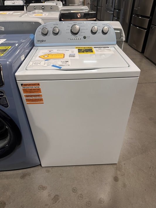 BRAND NEW Whirlpool 3.5-cu ft High Efficiency Top-Load Washer  MODEL: WTW4816FW  WAS14016