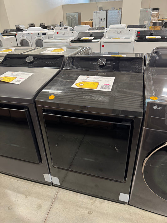 LG 7.3 cu. ft. Ultra Large Capacity Rear Control Electric Dryer with AI Sensing and ThinQ® Smart Features
