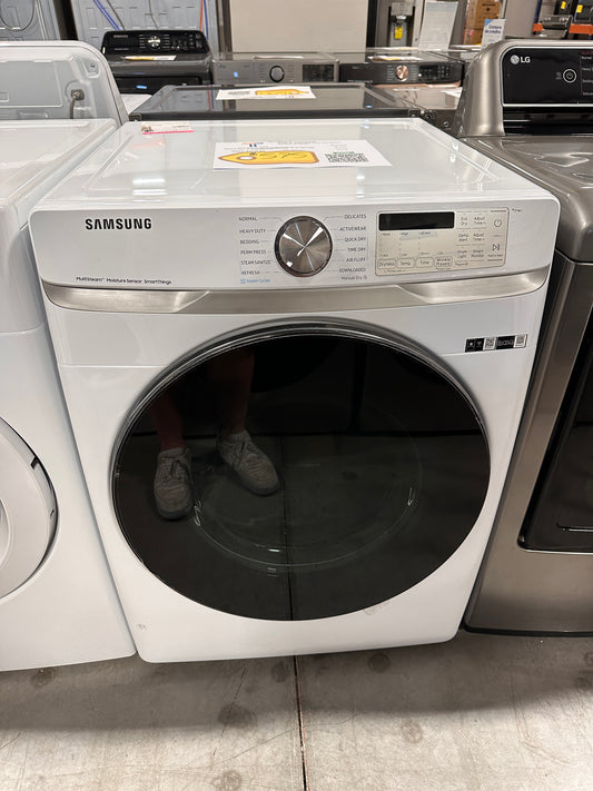 GREAT GAS DRYER with STEAM Model:DVG45B6300W  DRY12426