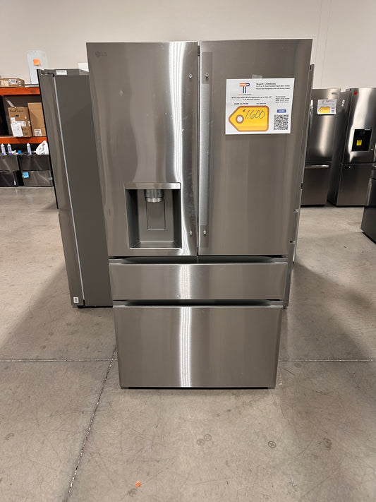 LG 28.6 Cu. Ft. Black Stainless 4-Door French Door Smart Refrigerator  MODEL: LF29H8330S  REF13972