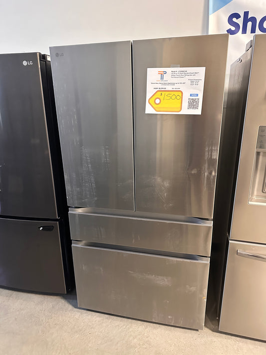 NEW! LG 29.6 Cu. Ft. Stainless 4-Door French Door Refrigerator  MODEL: LF30S8210S  REF13989