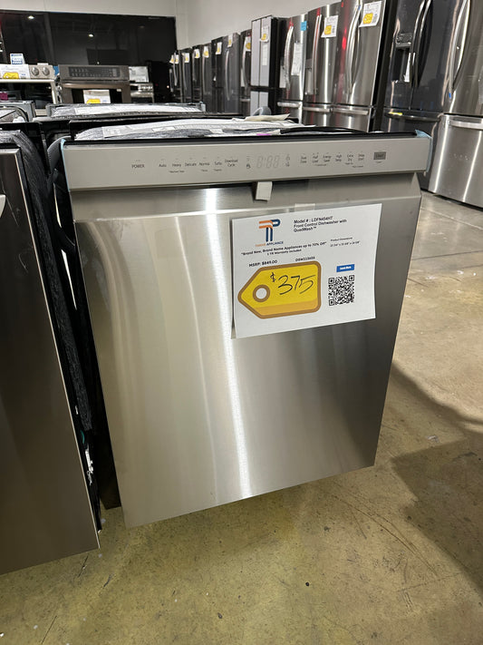 GREAT NEW LG SMART FRONT CONTROL DISHWASHER MODEL: LDFN454HT  DSW11365S