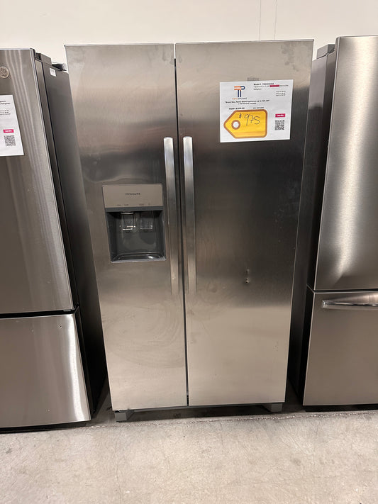 NEW! Frigidaire Side-by-Side Counter-Depth Refrigerator  MODEL: FRSC2333AS  REF14000
