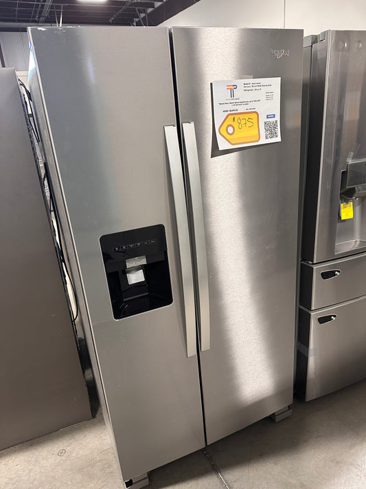 Whirlpool 36 Side-by-Side Refrigerator  MODEL: WRS315SDHZ  REF13999