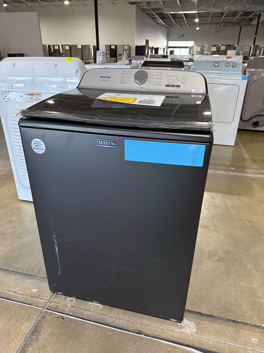 GORGEOUS NEW MAYTAG TOP LOAD WASHER WITH PET PRO SYSTEM MODEL: MVW6500MBK  WAS11948S