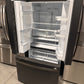 GREAT NEW GE BLACK SLATE FRENCH DOOR REFRIGERATOR MODEL: GFE28GELPDS  REF13996