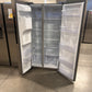 BRAND NEW! Samsung 27.4 cu ft Side by Side Refrigerator  MODEL: RS27T5200SR  REF14006