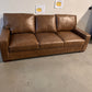 RAMBO LEATHER SOFA - HANDMADE GRANITE FALLS LEATHER SOFA - SFA11114