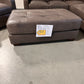 GORGEOUS NEW OTTOMAN MADE IN USA GENUINE LEATHER - SFA11120