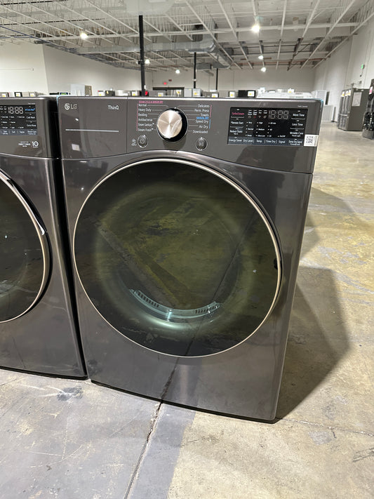 GREAT NEW STACKABLE LG LAUNDRY SET SMART WASHER ELECTRIC DRYER - WAS12067S DRY11975S