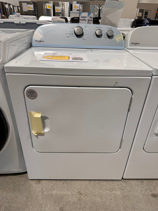 NEW Whirlpool - 7.0 Cu. Ft. 14-Cycle Electric Dryer - White  MODEL: WED4815EW  DRY12418