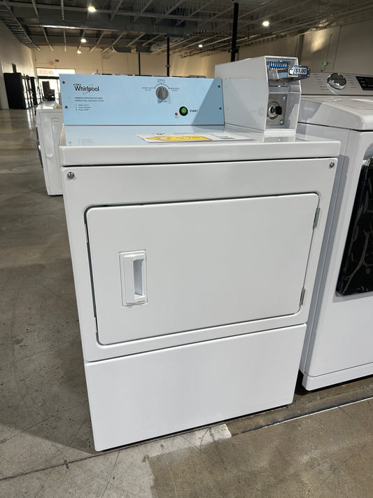 GREAT NEW COMMERCIAL WHIRLPOOL DRYER MODEL: CEM2745FQ  DRY11978S