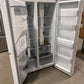 LG - 27.2 Cu. Ft. Side-by-Side Refrigerator with SpacePlus Ice - Smooth White  MODEL: LRSXS2706W  REF13004