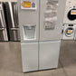 NEW SMOOTH WHITE LG SIDE-BY-SIDE REFRIGERATOR MODEL: LRSXS2706W  REF13001