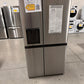 GREAT NEW LG - 27.6 Cu. Ft. Side-by-Side Smart Refrigerator -  MODEL: LRSWS2806S  REF12999