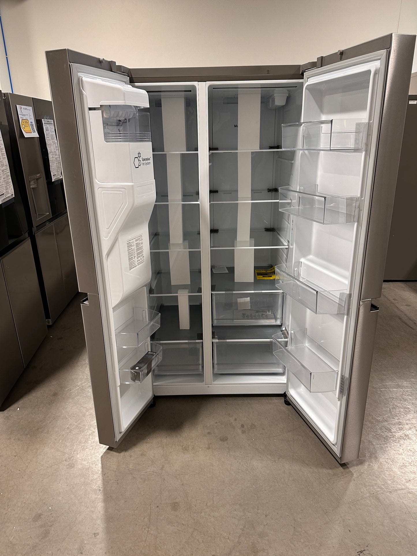 27.2 Cu. Ft. Side-by-Side Refrigerator with SpacePlus Ice - MODEL: LRSXS2706S  REF13003