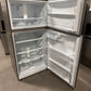 GREAT NEW STAINLESS STEEL TOP FREEZER REFRIGERATOR MODEL: LRTLS2403S  REF13018