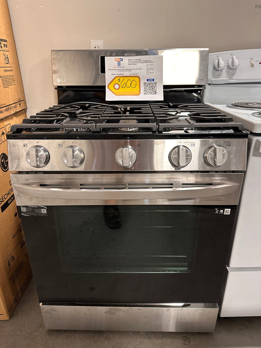 GORGEOUS GAS RANGE - LG CONVECTION RANGE - Model:LRGL5823S  RAG11805